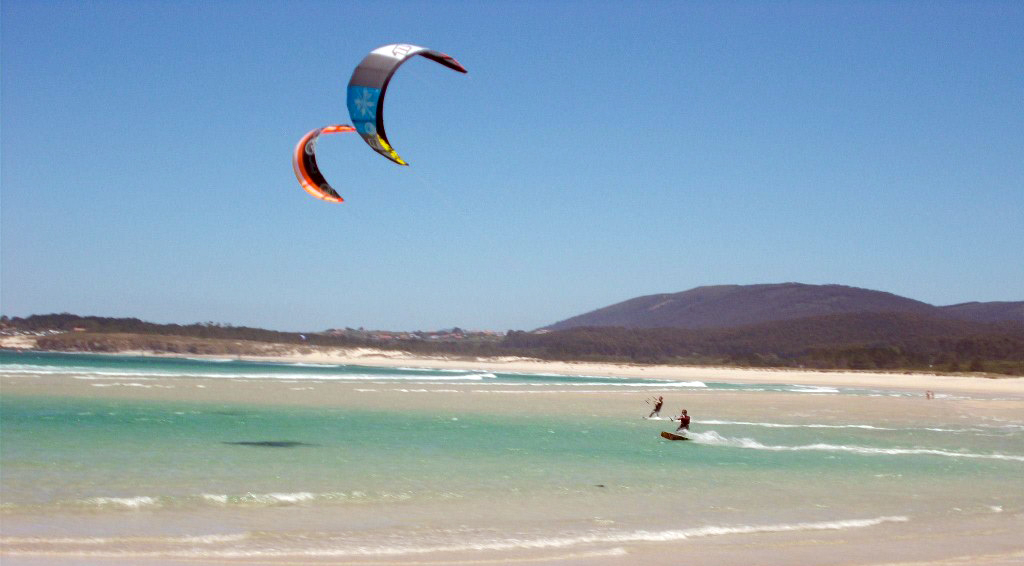 kite in galicia